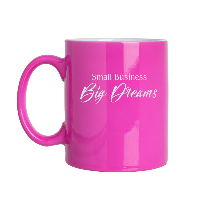 Small Business Big Dreams v1 - 11oz Laser Engraved Mug