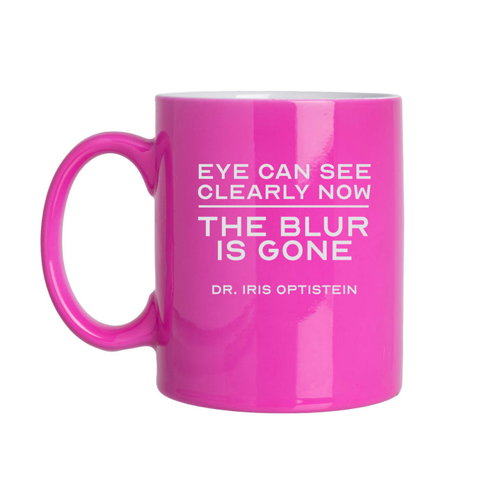 I Can See Clearly Now The Blur Is Gone - Optometry Themed - 11oz Laser Engraved Mug