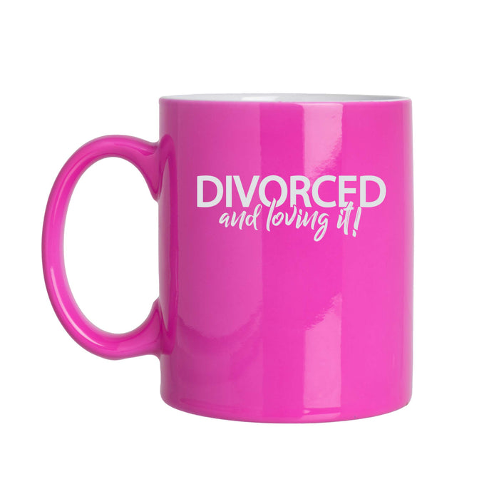 Divorced and Loving It - 11oz Laser Engraved Mug