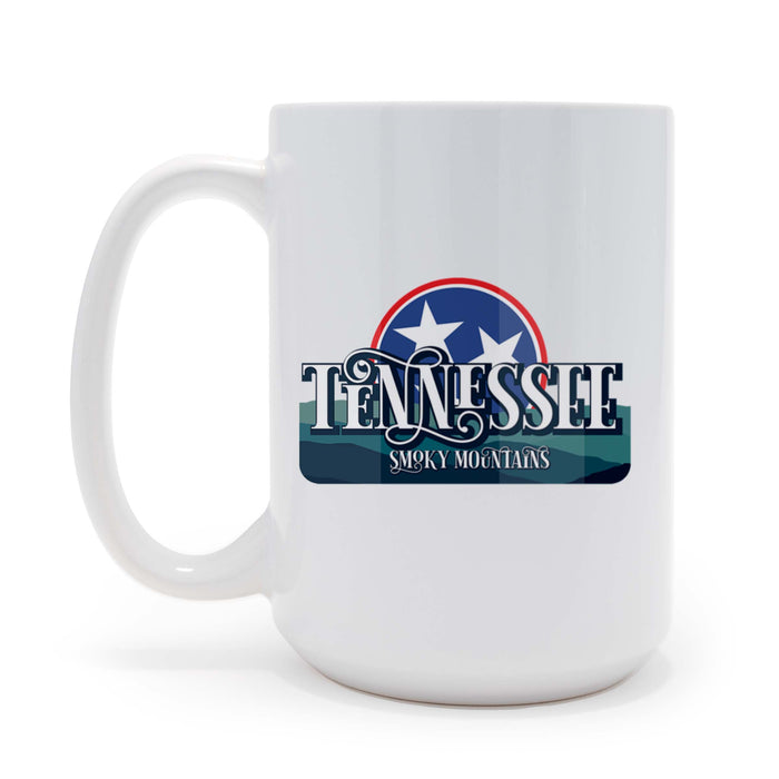 Tennessee Smoky Mountains 15 oz Coffee Mug