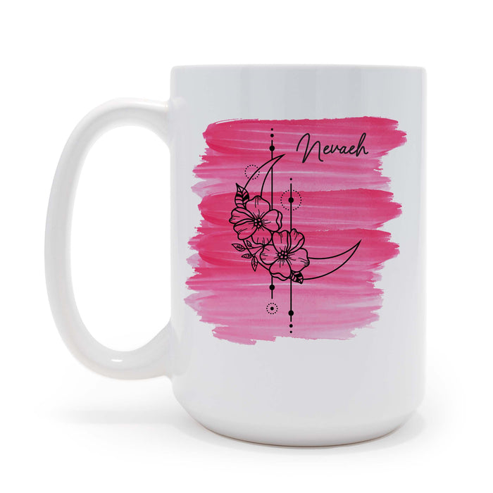 Flower Moon 15oz Coffee Mug
