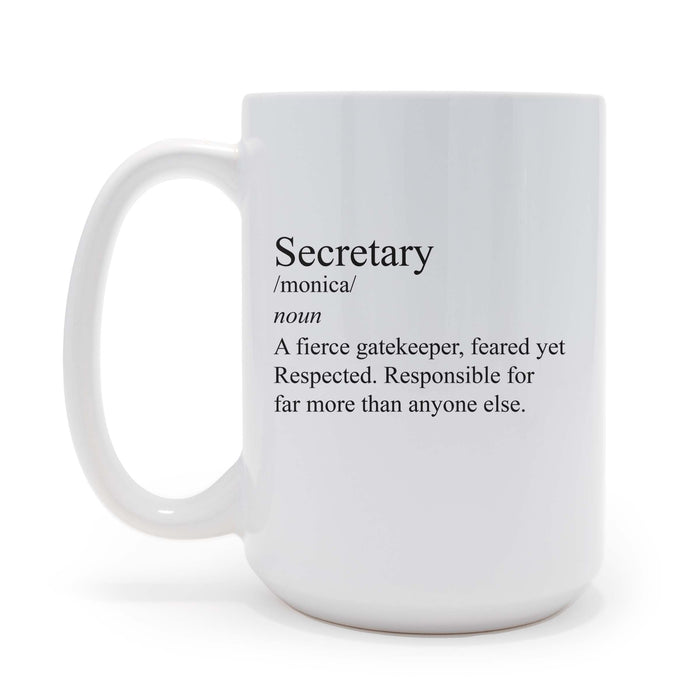 Secretary A Fierce Gatekeeper - 15 oz Coffee Mug
