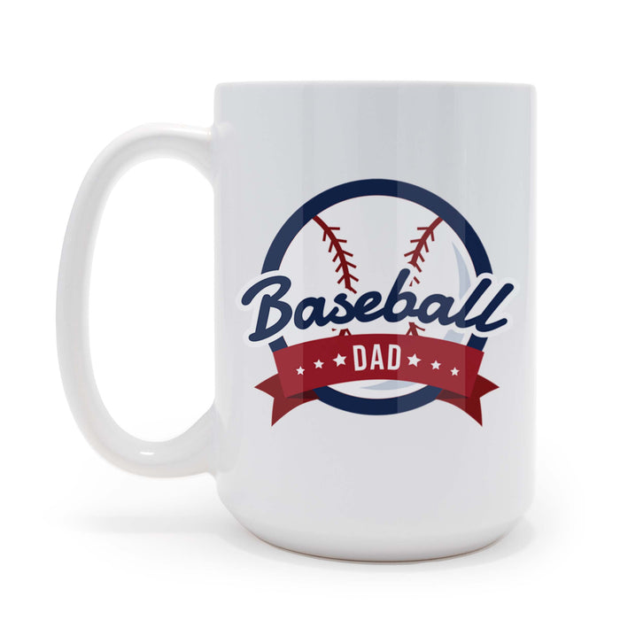 Baseball Mom 15 oz Coffee Mug