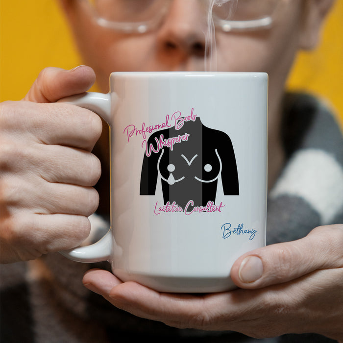 Professional Boob Whisperer 15 oz Coffee Mug