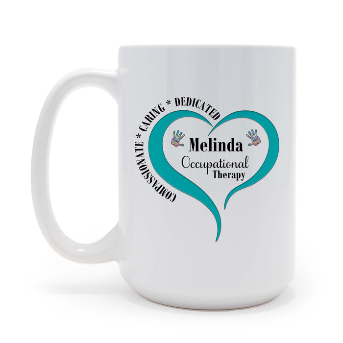 Occupational Therapy Personalized 15 ounce Ceramic Coffee Mug