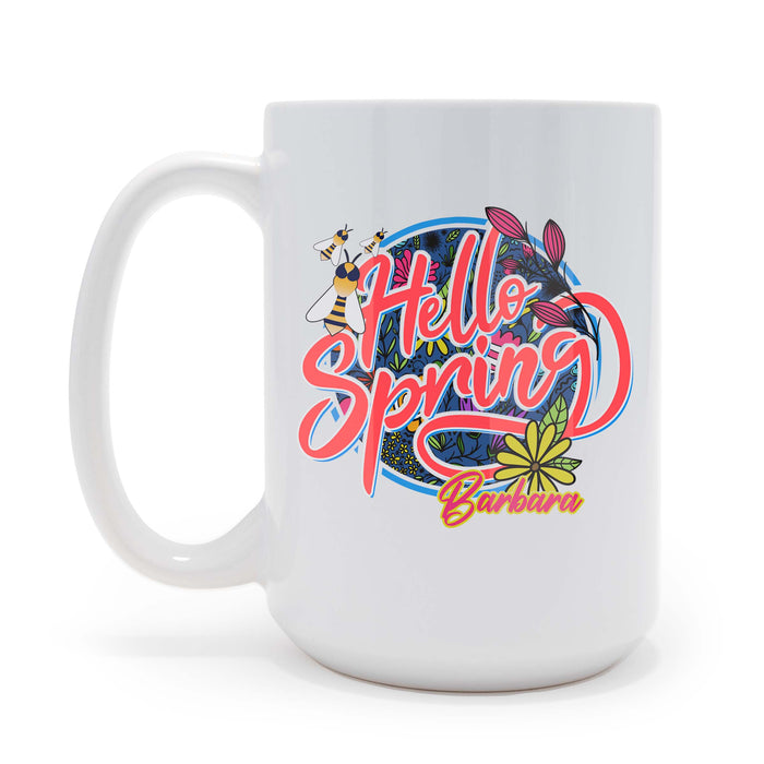 Hello Spring 15 oz Coffee Mug