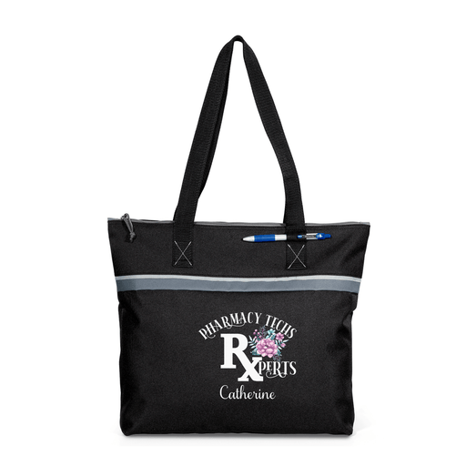 Pharmacy Techs Rxperts Personalized Printed Small Beach Tote - Simply Custom Life