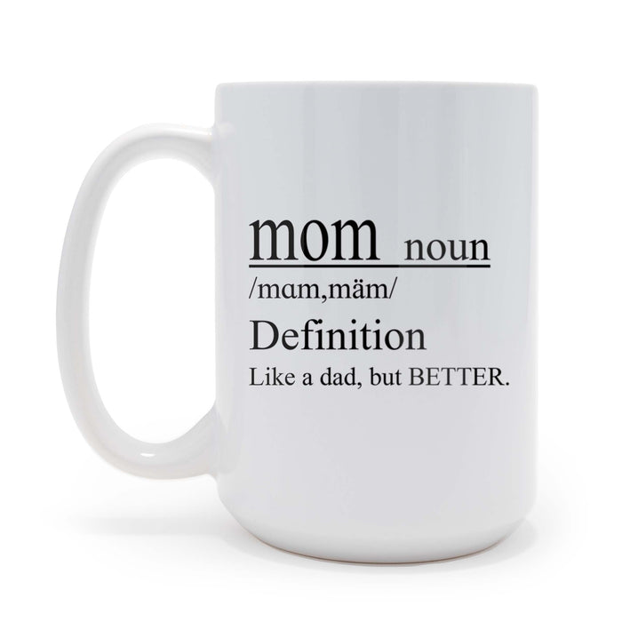Personalized Mom Definition 15 oz Coffee Mug