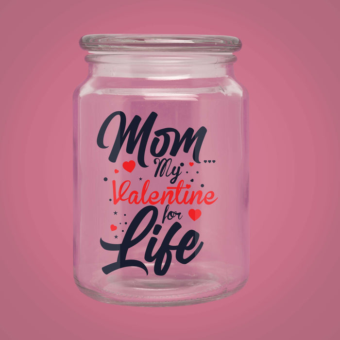 Mom My Valentine For Life Candy Jar