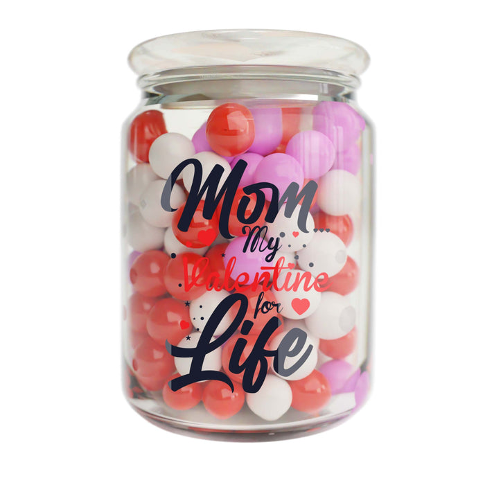 Mom My Valentine For Life Candy Jar