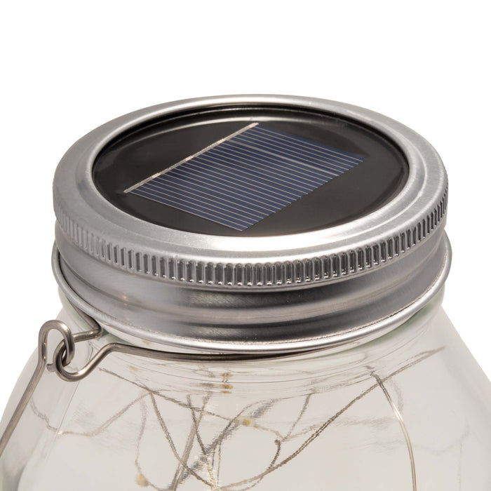Hello Spring - Mason Jar Solar Light