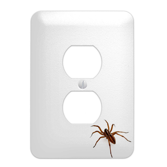 Halloween Spooky Spider on Light Switch - Decorative Light Switch and Outlet Cover