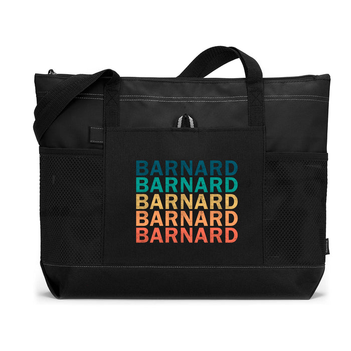 CUSTOM ORDER Barnard Personalized Tote Bag, Custom Printed