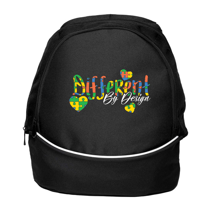 Different by Design Autism Themed Personalized Backpack