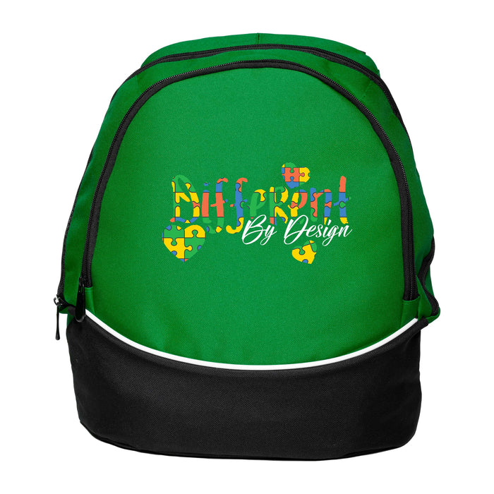Different by Design Autism Themed Personalized Backpack