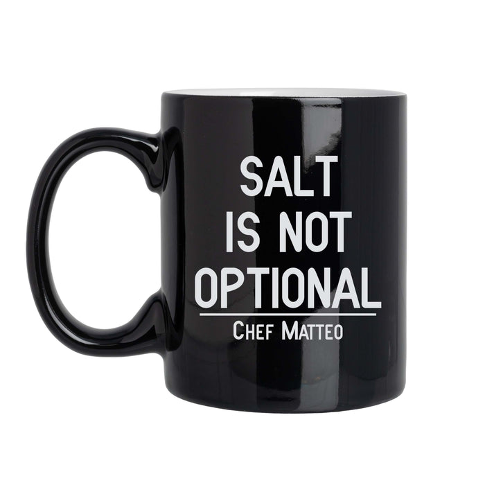 Personalized Salt Is Not Optional  - 11oz Laser Engraved Mug